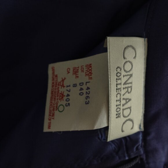 Classic Conrad C Collection Pencil Skirt Color Purple Haze Made in Canada - Picture 8 of 9
